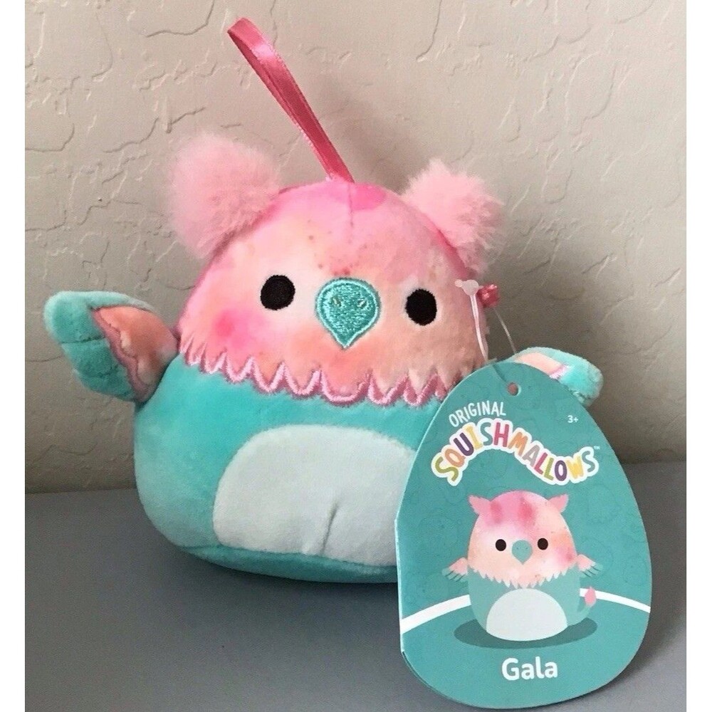 Squishmallows Ornament GALA the Griffin 3.5" Plush Stuffed Toy by Kellytoy NWT